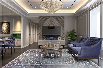 Tư vấn lựa chọn mẫu nội thất tân cổ điển cho căn hộ