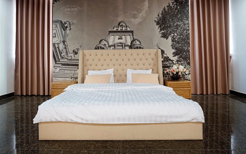 Mẫu thiết kế giường ngủ hiện đại cao cấp mang đến vẻ đẹp sang trọng cho phòng ngủ gia đình bạn